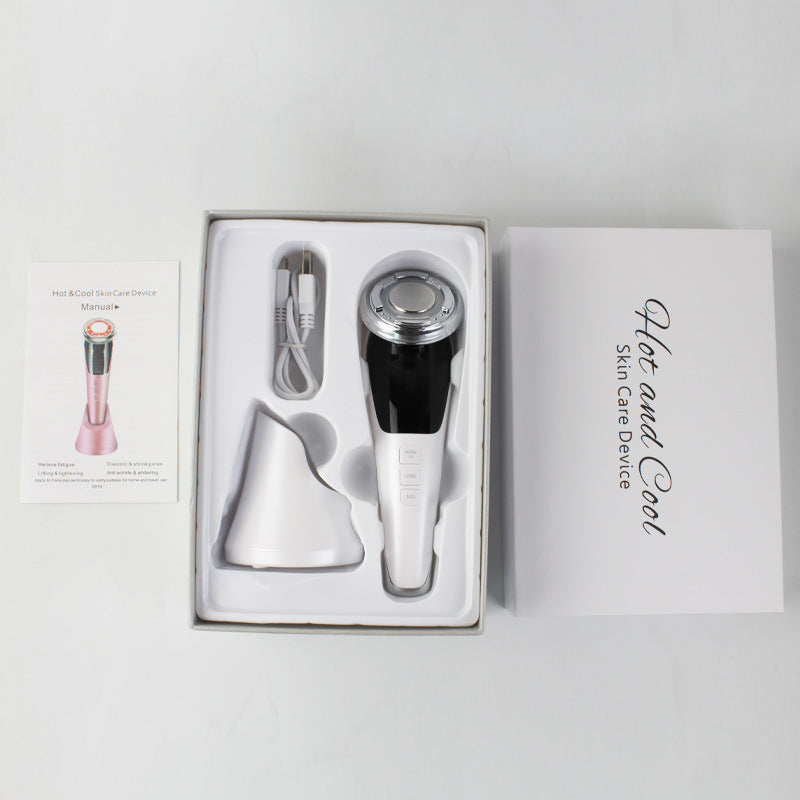 Microcurrent facial beauty device