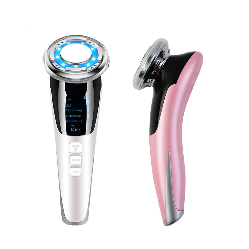 Microcurrent facial beauty device